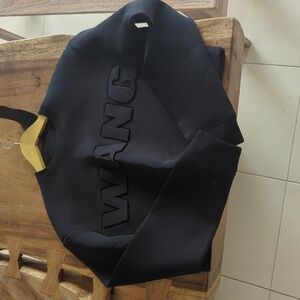 Alexander Wang Collab with H&M Crop Top Sweatshirt